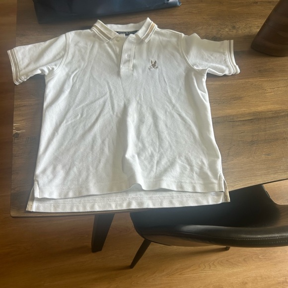 Blue Tie-Dye Bucket Hat with Skull Bunny Logo for kids +!polo - Picture 5 of 8